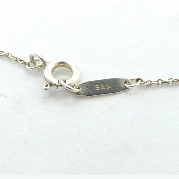 SOLD!!! TIFFANY FILIGREE HEART PENDANT NECKLACE - Picture 4 of 6